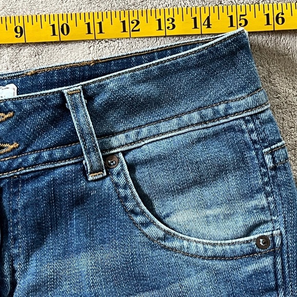 Hudson Mid-Rise Bootcut Stretch Jeans Medium Blue Wash size 29 Made in USA - Picture 14 of 16